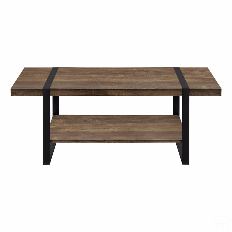 Coffee Table, Accent, Cocktail, Rectangular, 48"L,Metal
