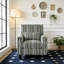 Chaise d'appoint moderne avec accoudoirs, fauteuil rembourré confortable-122108185