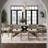 Solid Wood and Flax Upholstered Dining Chair-1773892035-1773892034-1792400816