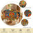 Washable Bohemian Abstract Floral Pattern Tablecloth