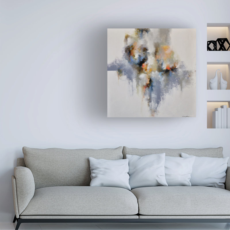 Art mural sur toile tendue - «Breaking Horizons» de Cody Hooper pour décoration de salon, de chambre à coucher ou de bureau - 18 x 18