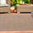 Neufeld Hand Braided Brown Indoor Outdoor Area Rug-1707952228