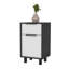 Table de chevet, un tiroir, une armoire-303310414