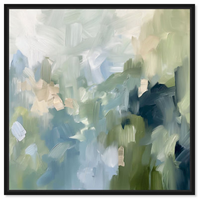 «Minted Brush Canvas Minimal Abstracts» par Art Remedy