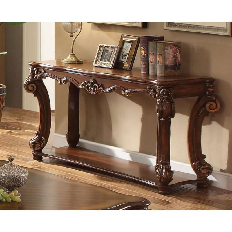 Console Gaenor, Brun, H 30 po x l 58 po x P 26 po