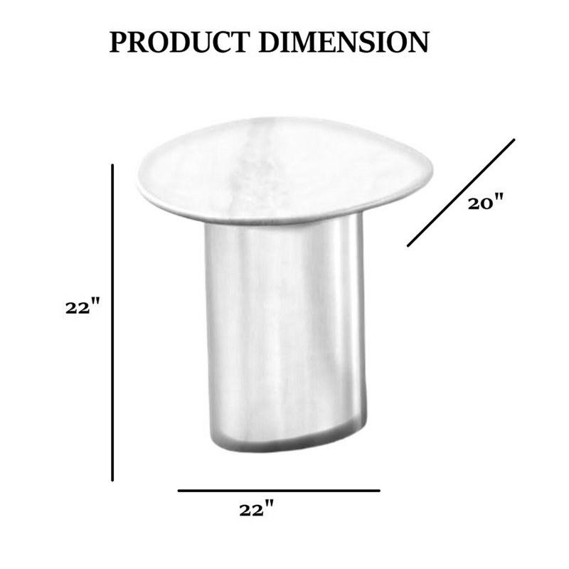 Table d'appoint style contemporain 1pc