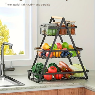 Symple Stuff Iron Fruit Basket