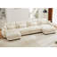 Canapé modulaire moderne Cloud Cloud, canapé d'angle rembourré et confortable avec accoudoirs Blostered, coussin de taille et coussins décoratifs-505105568-505105576