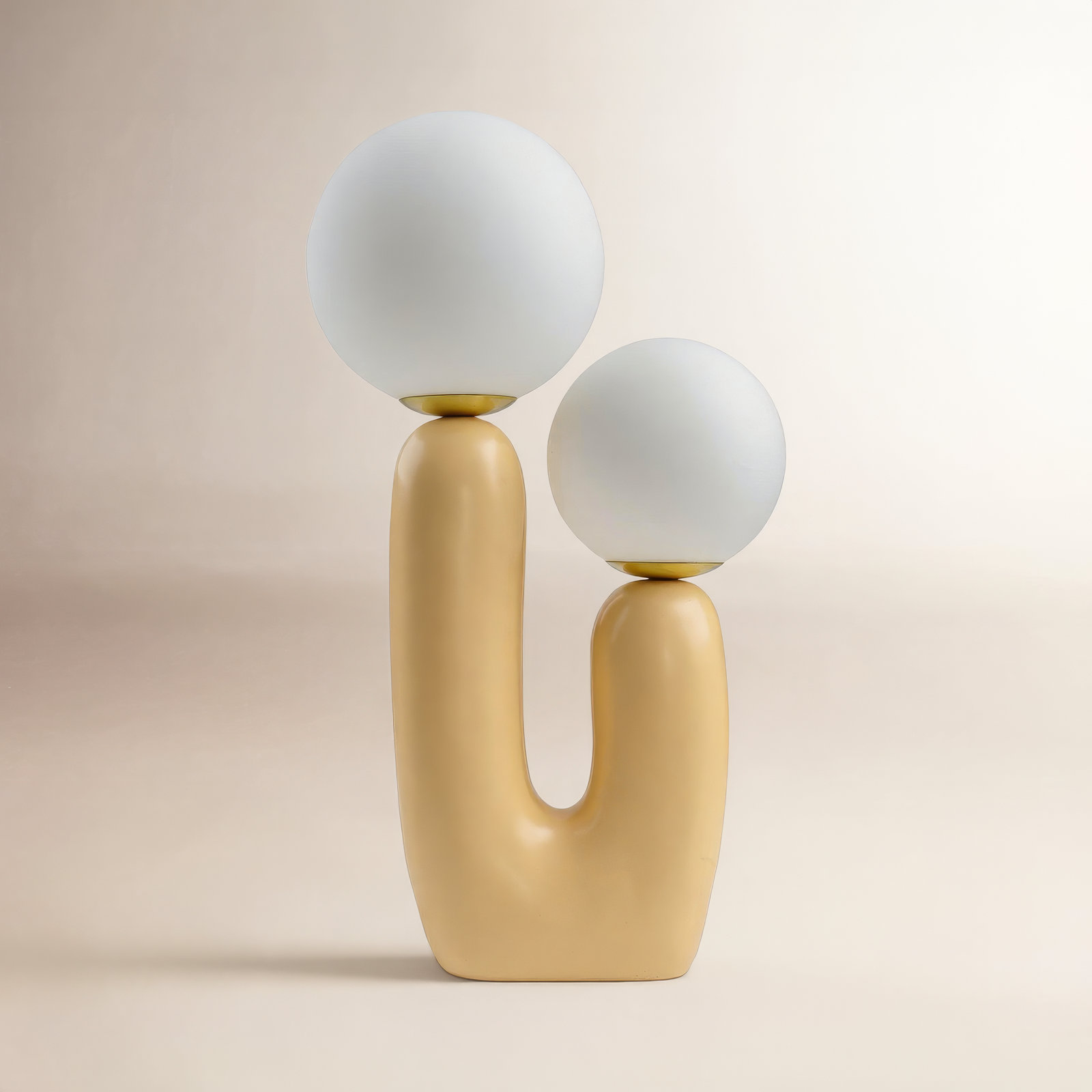 Pimento Resin Novelty Lamp, Butter