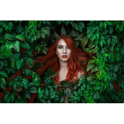 Elf Princess Portrait 1 Piece Wrapped Canvas Wall Art