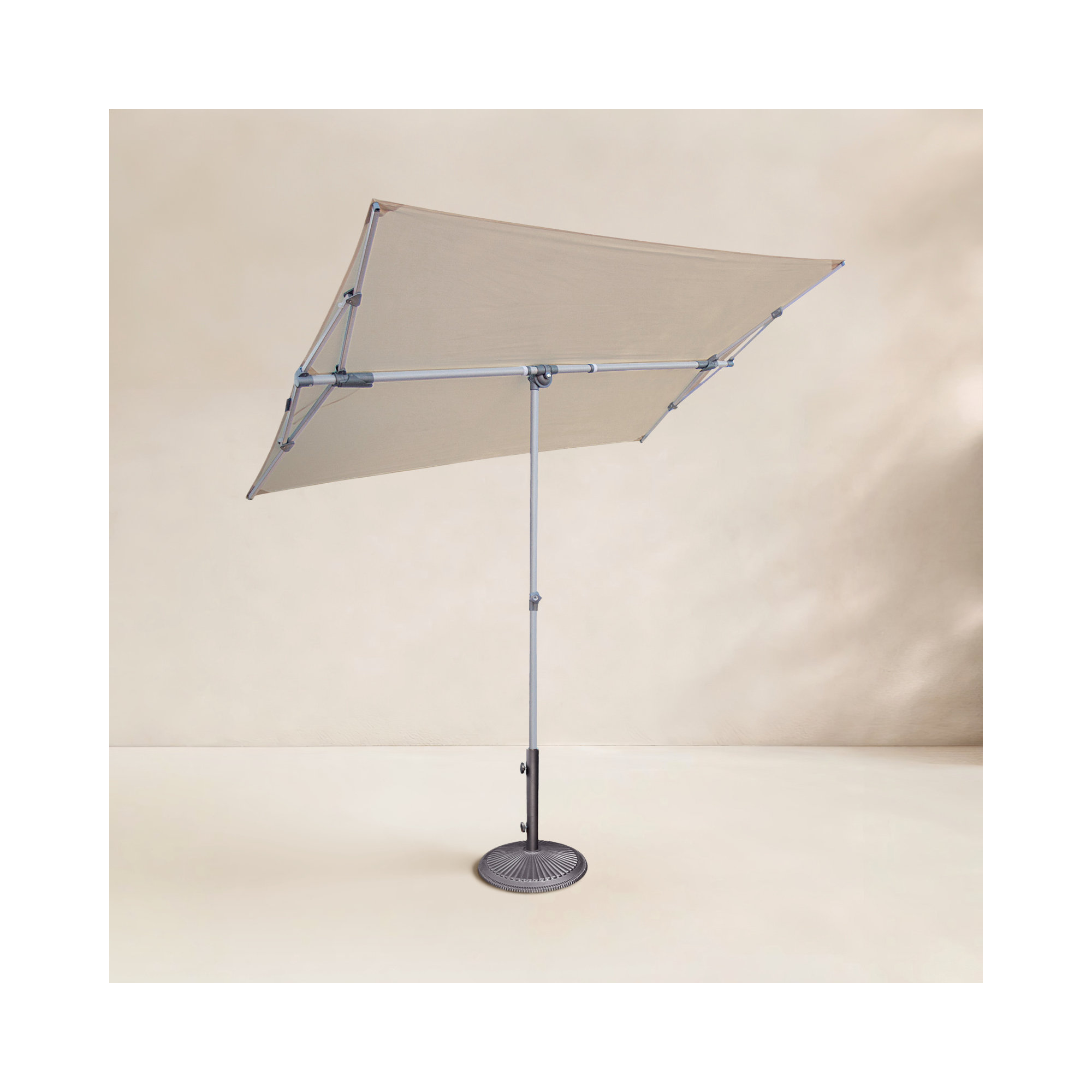 Karlson 83.6'' Outdoor Umbrella, Antique Beige Sunbrella® Canvas