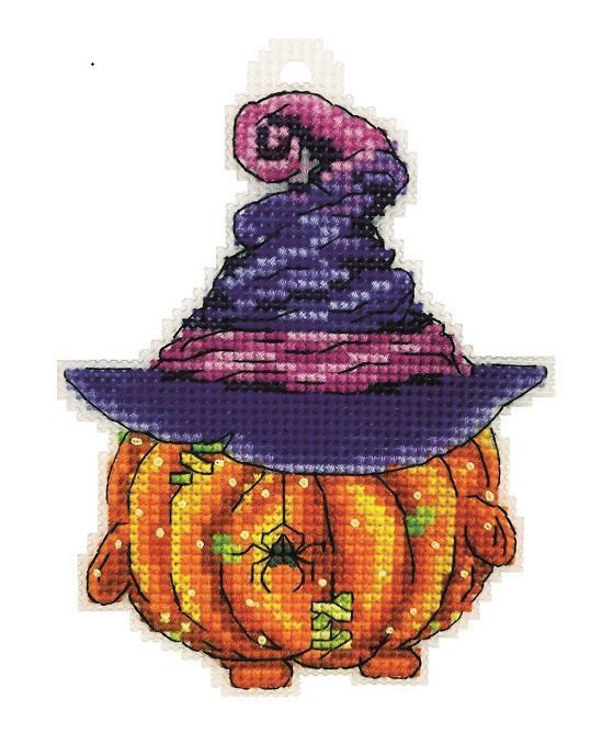 Pumpkin Counted Cross Stitch Kit by Alisena 8070A