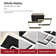3-Light 65cm LED Flush Mount,Modern Dimmable LED Ceiling Light With Remote,Square Aluminum Frame