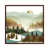 Classic Brown Wood Framed Canvas