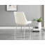 Scottsmoor Modern Halo Seat Round Dining Table Set - 6 Luxury Velvet Mid-Century Upholstered Chairs-739168539-739168615