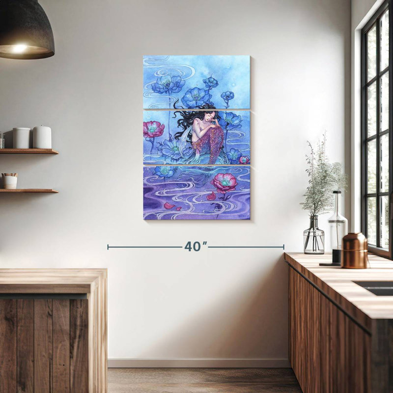 Kelan Luminous Depths, 38'' H x 24'' W