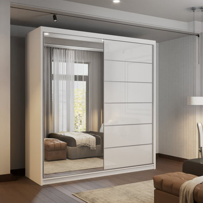 Calvero 2 Door Manufactured Wood Wardrobe