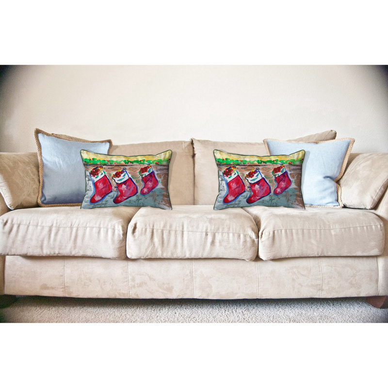 Housse et insert de coussin de Noël, Grand