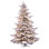 Sierra Flocked Fir Artificial Christmas Tree with Clear Light