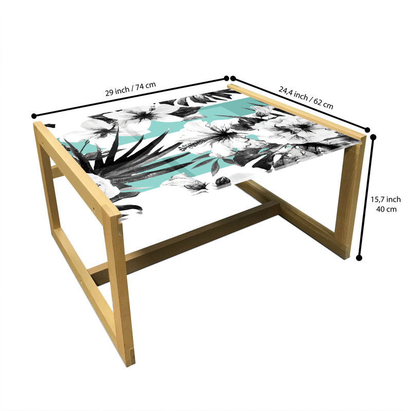 Iosefina Sled Coffee Table, 62cm H x 74cm W x 40cm D