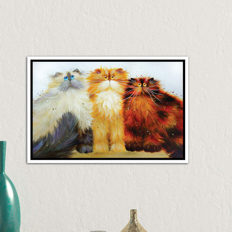 «Miss Freeway Carwash and Parsley» par Kim Haskins - impression d'art graphique, H 26 po x l 40 po x P 1,5 po