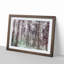 Pretty Forest in Abstract - Framed Print-55767958-55767959