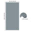 Rouleau de garage gris-63871088