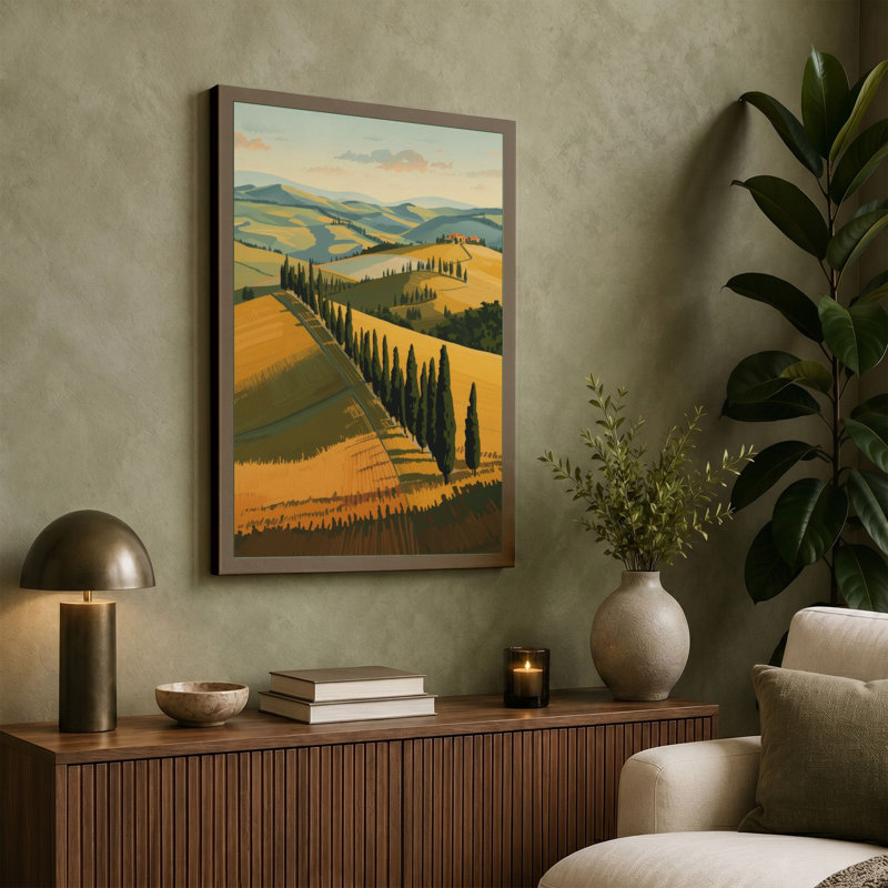 Print, 36x24 - 91.4 x 61.0 cm, Terracotta Border