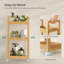 Bamboo Freestanding Bathroom Shelves