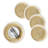Alizee Jute Geometric Round Placemat-237381144