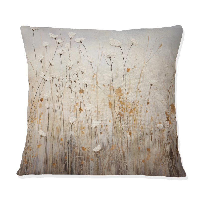 Coussin Beige Wildflowers Floral Fantasy - Wildflowers