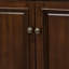 Buffet demi-rond en bois massif de style américain
