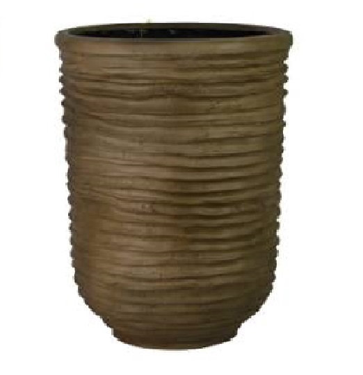 Pot de fleurs en fibre de verre Hayton