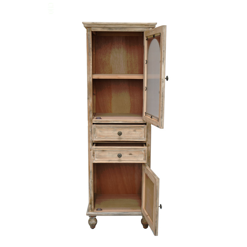Armoire de rangement Farmhouse, Rustic
