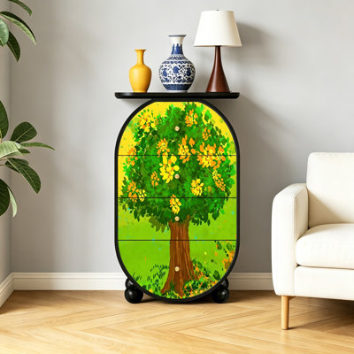 Armoire de rangement 4 tiroirs Modern