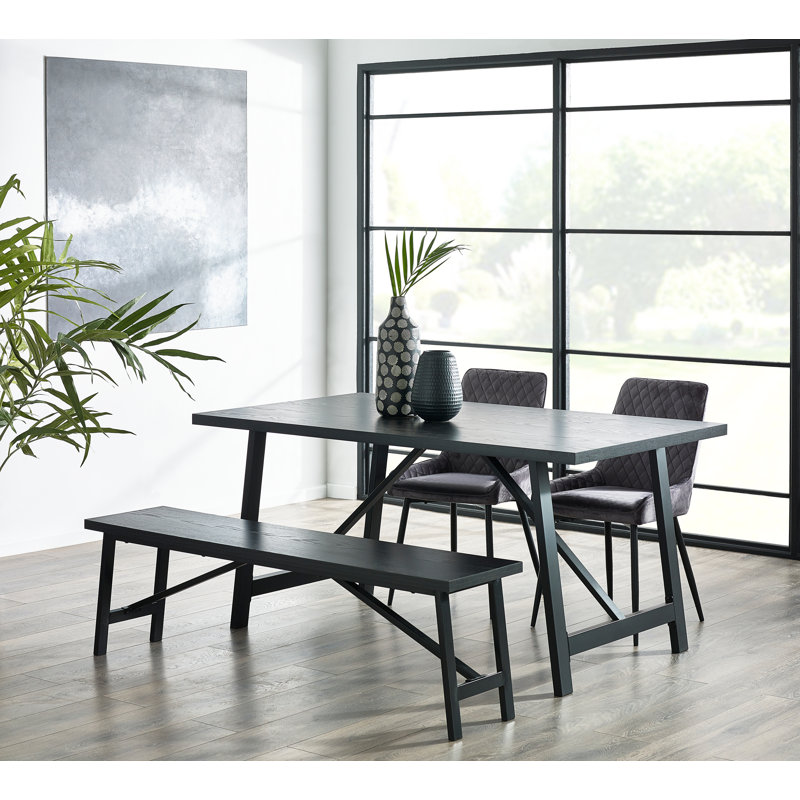 Pamrapo Metal Base Dining Table