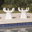 Hands Stool-Matte White
