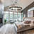 Costachi 24-Light Wagon Wheel Chandelier, 47-Inch Round Farmhouse Chandelier Extra Large for High Ceilings (Bulbs not included)-1176454815-1224232493