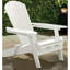 Chaise Adirondack pliante en bois massif avec table -1610345812
