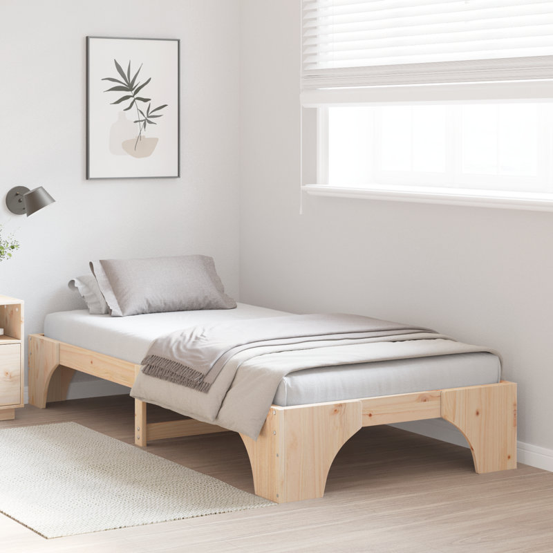 Solid Wood Bed