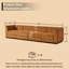 Canapé d'angle modulaire Myrhn, lit convertible contemporain 4 places avec base en bois massif-90728508