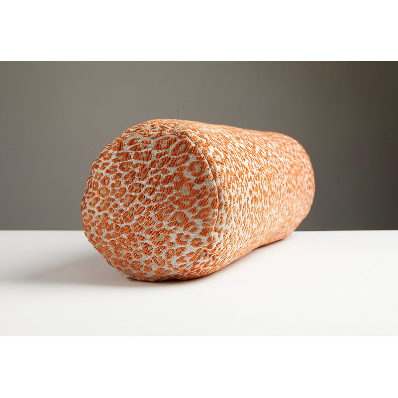 Amazink Bolster Pillow Cover & Insert, Orange Koi