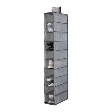 ClosetMaid Capsule 3-Cube Hanging Fabric Closet Organizer - Black