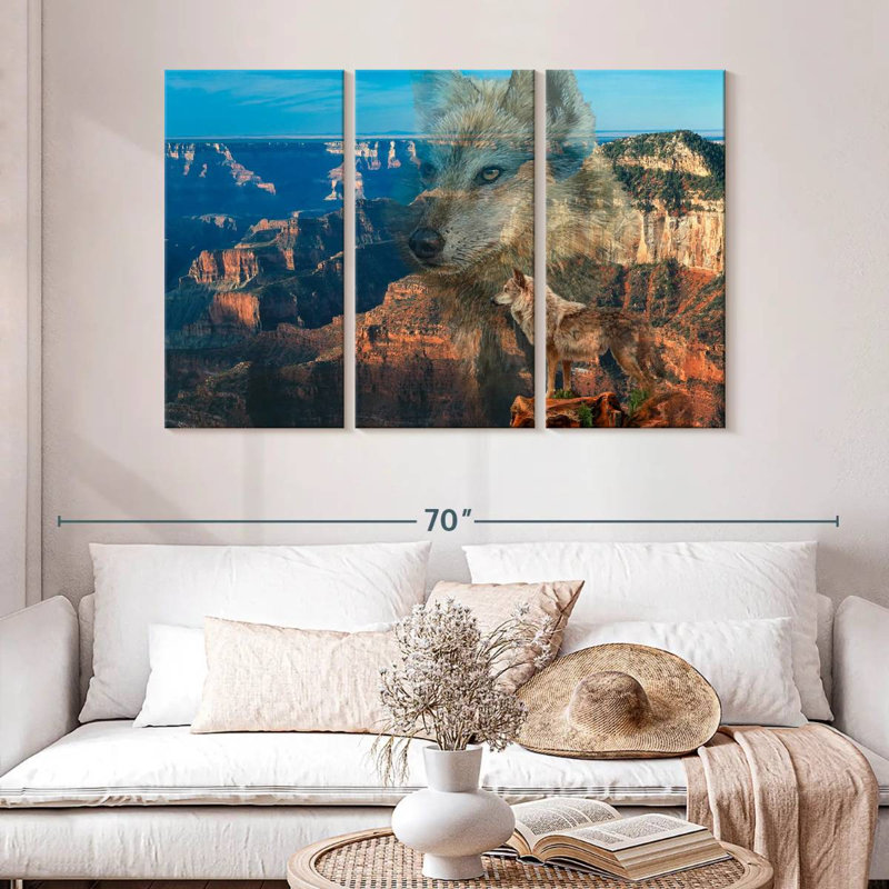Brampt Haunted Canyon, 32" H x 50" W