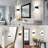 Elijuah Plastic Flush Mounted Sconce-464985843