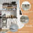 72'' Farmhouse Coffee Bar Cabinet-1793332240