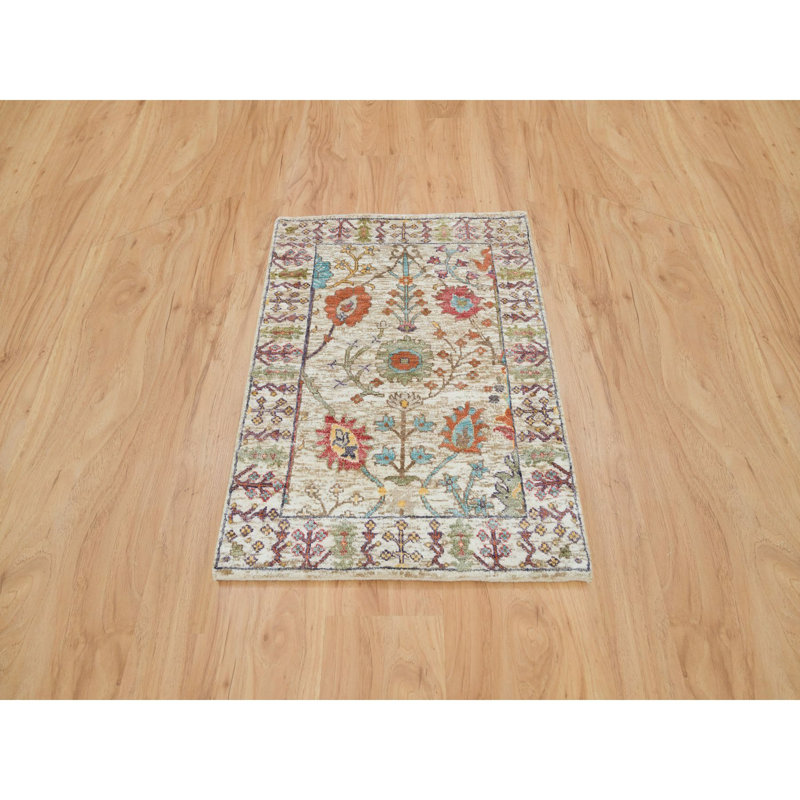Riek One-of-a-Kind 2'2" X 3'1" New Age Area Rug Brown