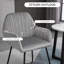 HOMCOM Modern Accent Chair Velvet-Touch Fabric Armchair-1482213232
