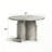 Delmon Dark Walnut Round Dining Table