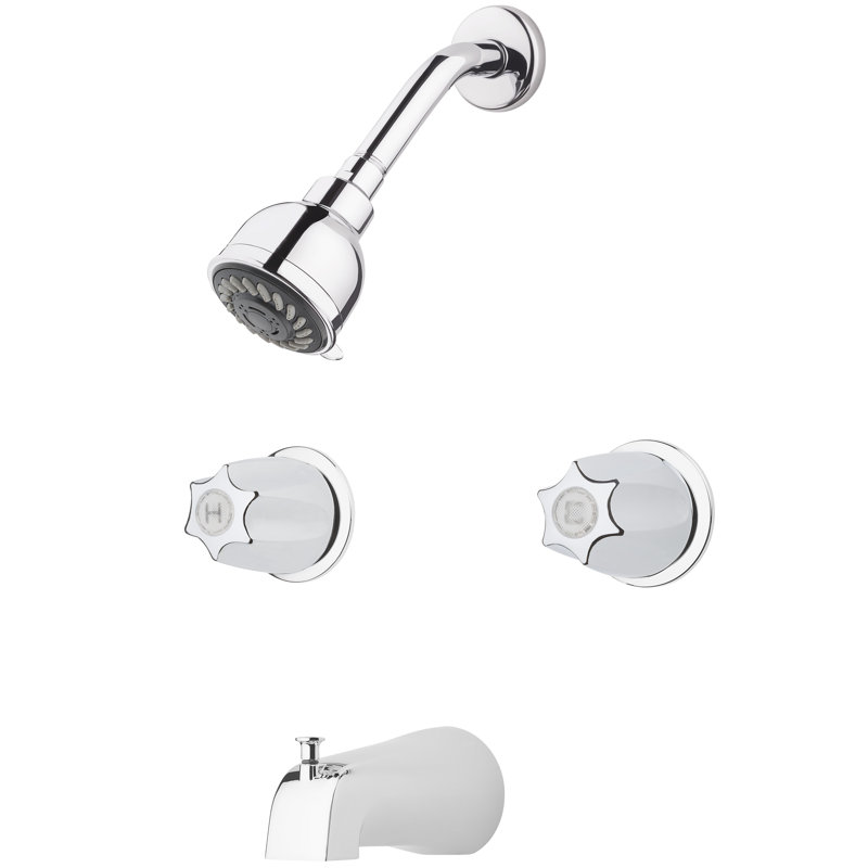 Handle Tub and Shower Dual Function Ceramic Disk Trim